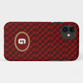 Moderne Plaid Aanpassen Case-Mate iPhone Case (Achterkant (horizontaal))