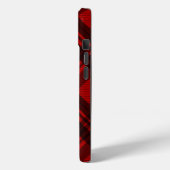 Moderne Plaid Case-Mate iPhone Case (Achterkant / Links)