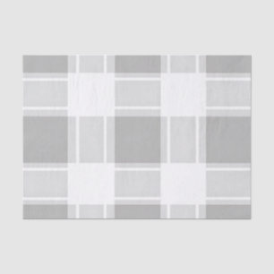 Moderne Plaid met Grijze Tinten Tissuepapier
