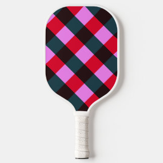 Moderne Plaid Pickleball Paddle