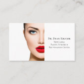 Moderne plastische chirurgie en verjonging visitekaartje (Voorkant)