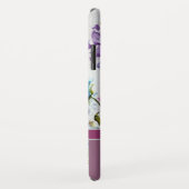 Moderne platte bloemen en vlinder met monogram Roo Case-Mate iPhone Case (Achterkant/rechts)