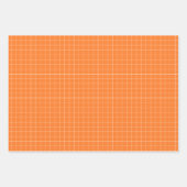 Moderne platte grafische madeliefje Sinaasappel el Inpakpapier Vel (Voorkant 2)