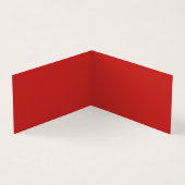 Moderne platte minimalistische rode, witte Profess Visitekaartjes (Binnen)