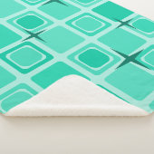 Moderne Pleinen uit de Middeleeuwen Sterren Blauwg Sherpa Deken (3/4)