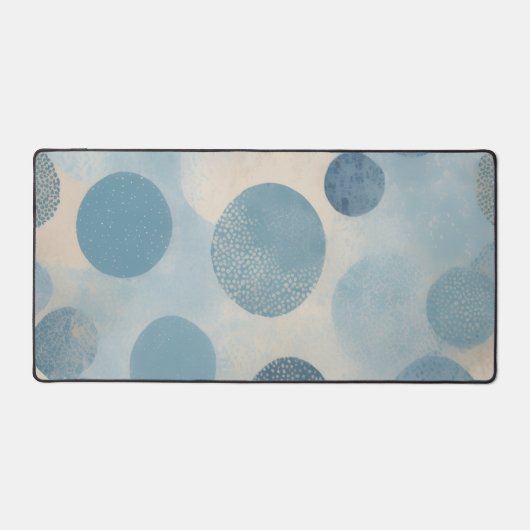 Moderne Point Abstrait Bleu (Recto)
