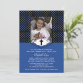 Moderne poka Dots First Community Inture Kaart (Staand voorkant)