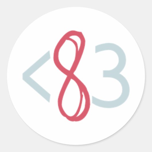 Moderne Poly Stickers (Wit) - Verpakking van 20 (Voorkant)