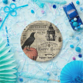 Moderne pompoen van Halloween Papieren Bordje (Feest)