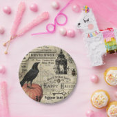 Moderne pompoen van Halloween Papieren Bordje (Feest)