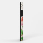 Moderne  pony Floral Swirls gepersonaliseerd Case-Mate iPhone Case (Achterkant/rechts)