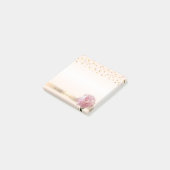 Moderne pooldots, Confetti, op anjers gepersonalis Post-it® Notes (Schuin)