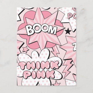 Moderne Pop kunst Feestdagenkaart