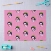 Moderne Pop kunst Koningin in uniale Jack-bril Tissuepapier (Craft)