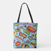 Moderne Popart Draagtas (Achterkant)