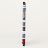 Moderne, populaire, patriottische Case-Mate iPhone case (Achterkant / rechts)