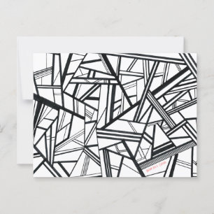 moderne post-Kaart Briefkaart