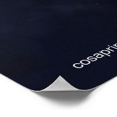 Moderne poster baanbreker modern dansmeisje (Hoek)