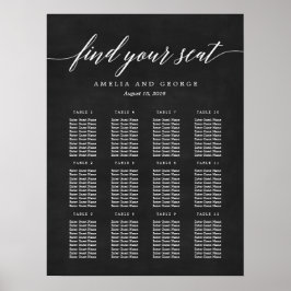 Moderne Poster voor scriptvolgorde