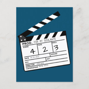 Moderne Pour Mon Clapperboard Film Soulmate