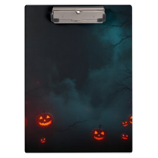 Moderne Premium Halloween-merkdesign Klembord