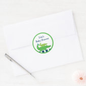 Moderne Preppy Alligator Stickers (Envelop)
