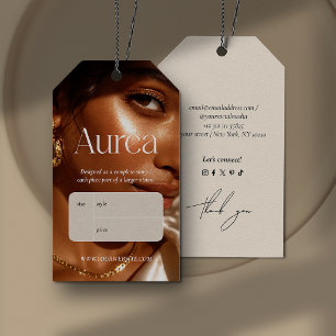 Moderne Prijs Hangtag voor Fotoproducten Kleding Cadeaulabel