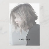 Moderne Prijslijst van het menu Prijs van het menu (Voorkant)