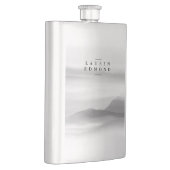 Moderne Professional Black en White Abstract Flacon (Rechts)