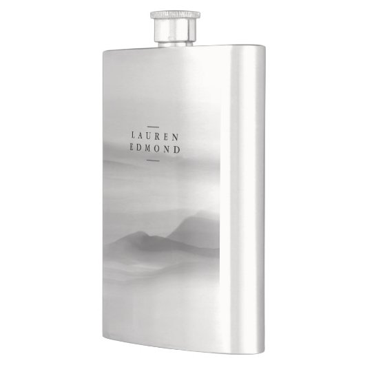 Moderne Professional Black en White Abstract Flacon (Links)