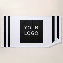 Moderne Professional Business Logo Stripe White