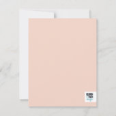 Moderne professional notitiekaartje (Achterkant)