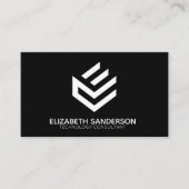 Moderne Professional UW QR-CODE-Visitekaartje Visitekaartje (Voorkant)