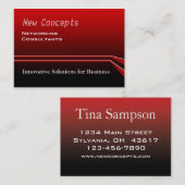 Moderne professional visitekaartje (Voorkant / Achterkant)