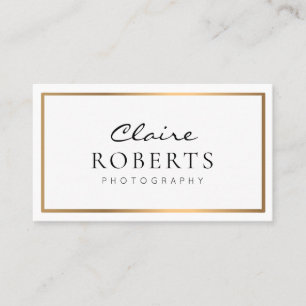 moderne professional visitekaartje fotograaf