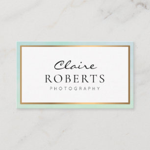 moderne professional visitekaartje fotograaf