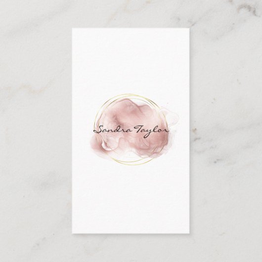 Moderne professional voegt uw Logo Real Estate Bus Visitekaartje (Achterkant)