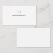 Moderne professionele aangepaste visitekaartjes (Voorkant / Achterkant)