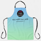 Moderne Professionele aangepaste zakelijke grafisc Schort (Voorkant)