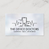 Moderne professionele apparaatreparatie visitekaartje (Voorkant)