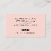 Moderne professionele architect foto visitekaartje (Achterkant)