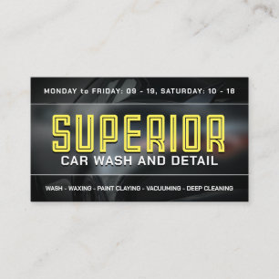 Moderne professionele automobielindustrie visitekaartje