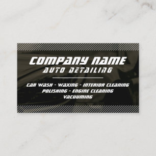 Moderne professionele automobielindustrie visitekaartje