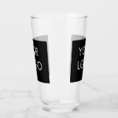 Moderne Professionele BedrijfsLogo Promo Glas (Links)