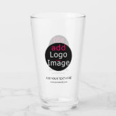 Moderne professionele bedrijven glas (Achterkant)