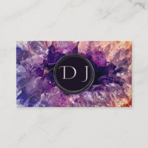 Moderne professionele DJ Metallic Quartz Visitekaartje