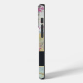 Moderne professionele elegante minimalistische gem Case-Mate iPhone case (Achterkant / Links)