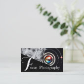 Moderne professionele fotograaf visitekaartje (Staand voorkant)