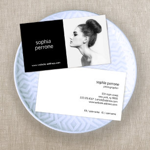 Moderne professionele fotografische kaart visitekaartje