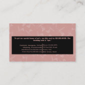 Moderne professionele haargereedschap Bedankt XX% Kortingskaartje (Achterkant)